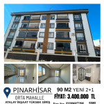 Pınarhisar'da Oturuma Hazır Kullanışlı Satılık Sıfır Daire