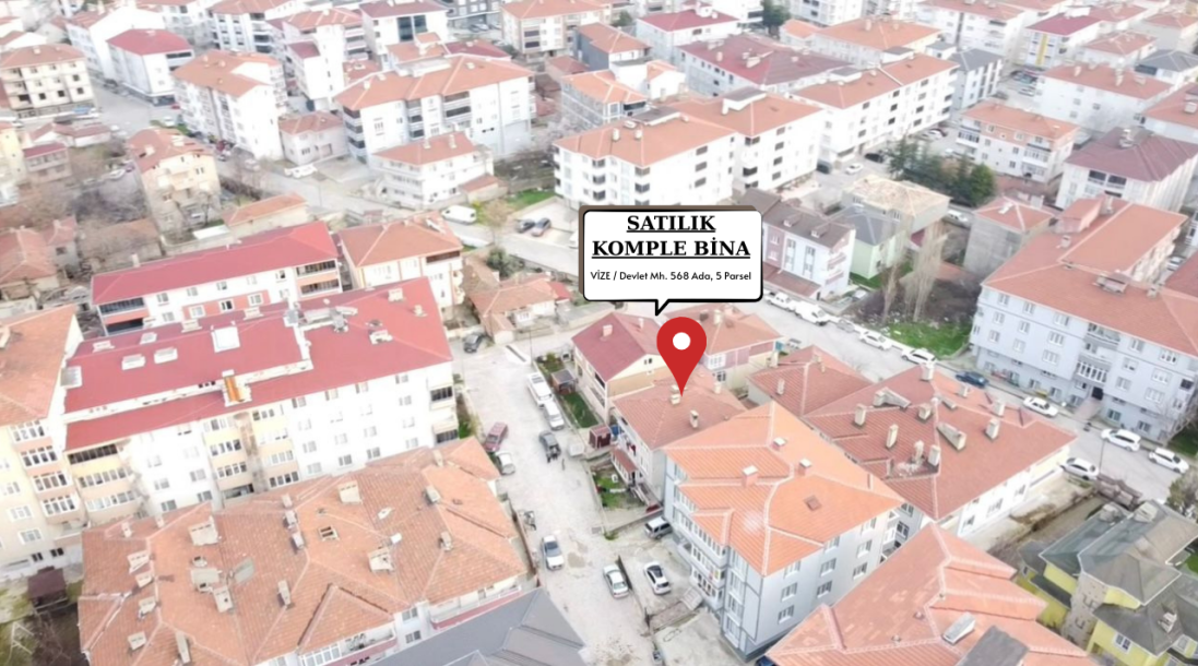 SATILIK KOMPLE BİNA VİZE-Devlet Mah.-6