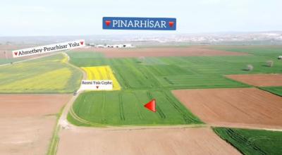 Sırdaş Gayrimenkulden Pınarhisara Yakın Satılık 4857m2 Tarla
