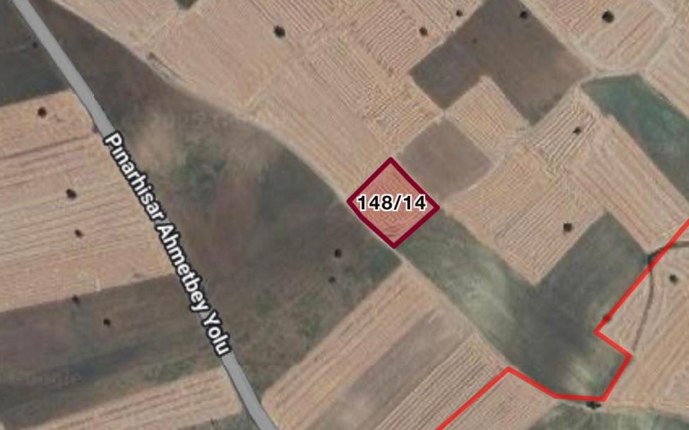 Sırdaş Gayrimenkulden Pınarhisara Yakın Satılık 4857m2 Tarla-2