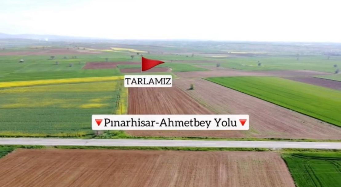 Sırdaş Gayrimenkulden Pınarhisara Yakın Satılık 4857m2 Tarla-3