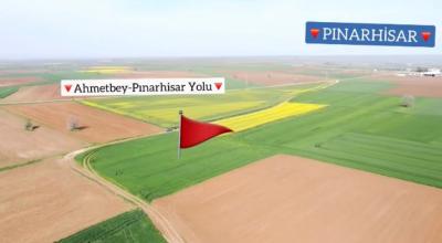 Sırdaş Gayrimenkulden Pınarhisara Yakın Satılık 4857m2 Tarla